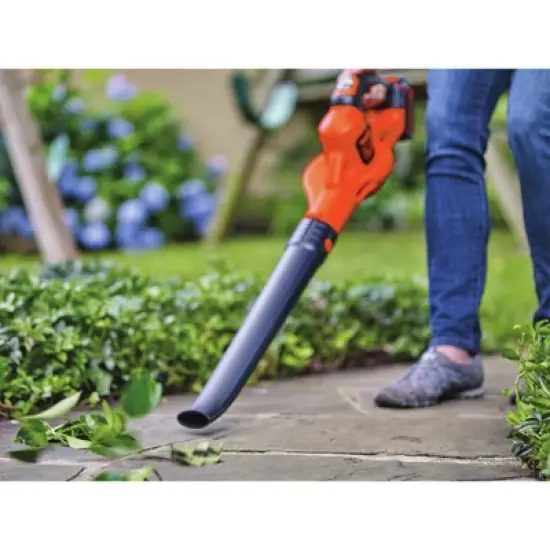 Black & Decker LSW321 20V MAX POWERBOOST Lithium-Ion Cordless Sweeper Kit (2 Ah) image {5}