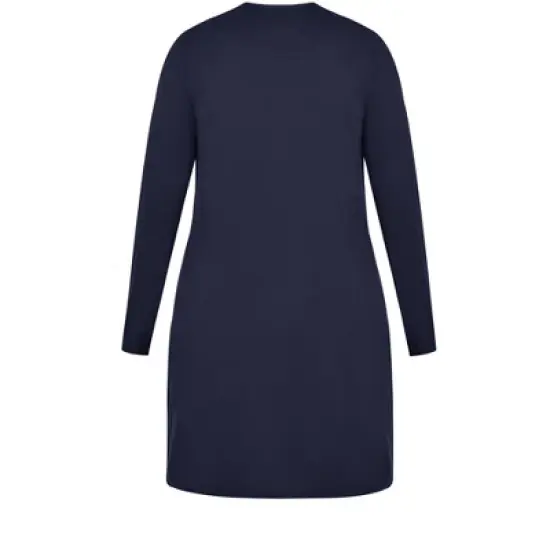 Women's Plus Size Meadow Mews Cardigan - navy | AVENUE image {5}