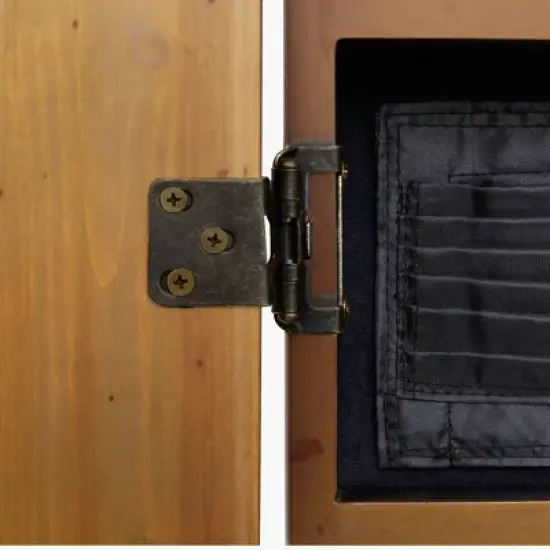 Viper Metropolitan Oak Steel Tip Dartboard Cabinet image {6}