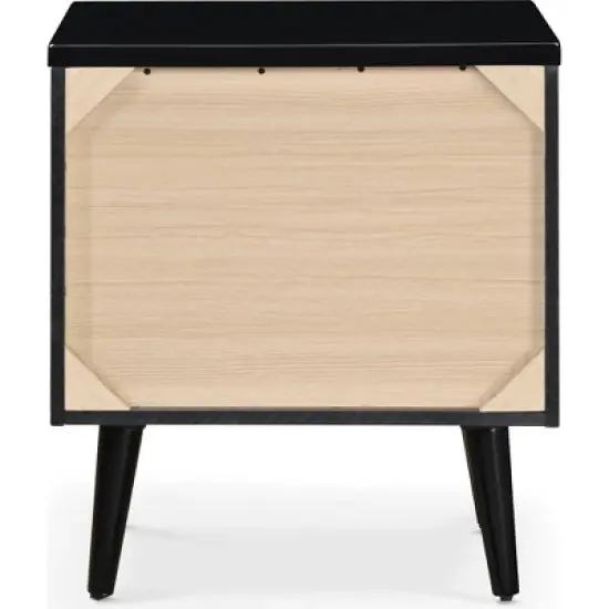 Lennox 2 Drawer Nightstand - Adore Decor image {7}