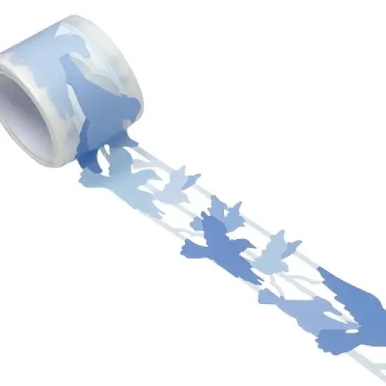 Wrapables Decorative Adhesive Scenic Pattern Hollow Sticker Tape image {15}