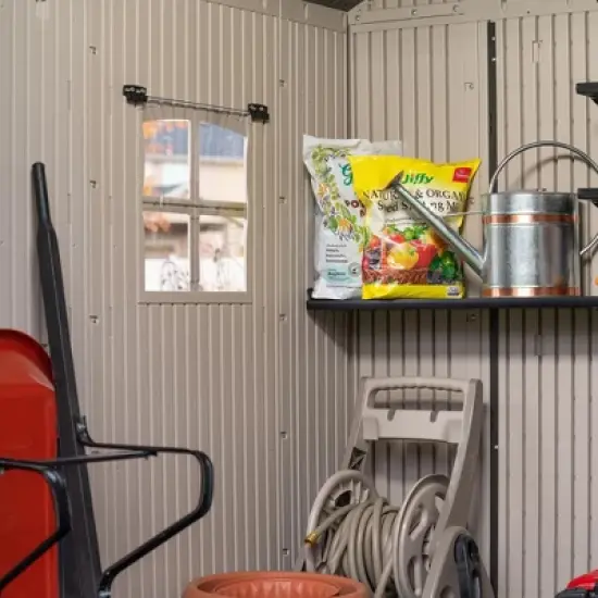 Lifetime 8 ft. x 7.5 ft. Outdoor Storage Shed (6411) image {7}