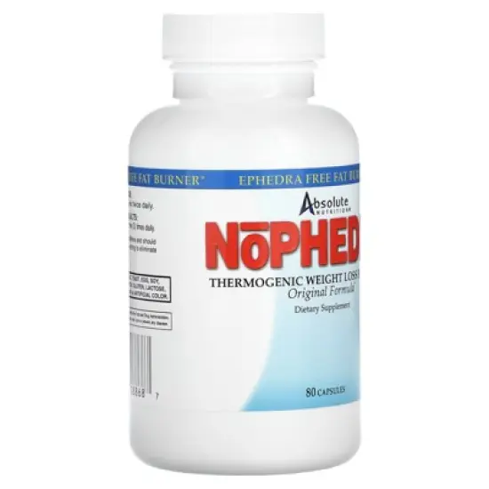 Absolute Nutrition Nophedra , 80 Capsules image {3}