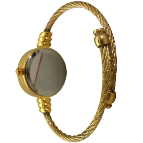 OLIVIA PRATT PETITE TWISTED STRAPS ONE-SIZE BANGLE WATCH image {1}