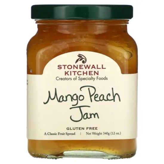 Stonewall Kitchen Mango Peach Jam, 12 oz (340 g) image {4}