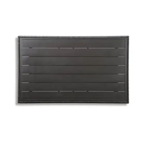 Signature Design by Ashley Contemporary Easy Isle Multi-Use Table  Dark Brown/Beige image {3}