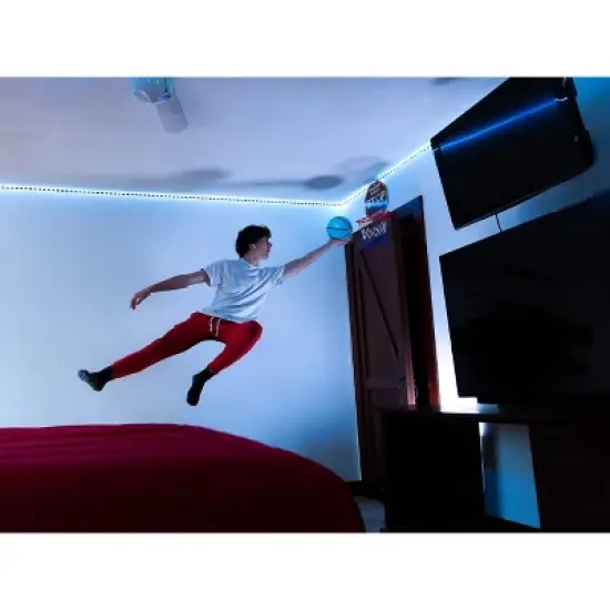 Botabee 5" PVC Bouncy Glow in The Dark Small Basketball - 2 Pack image {2}