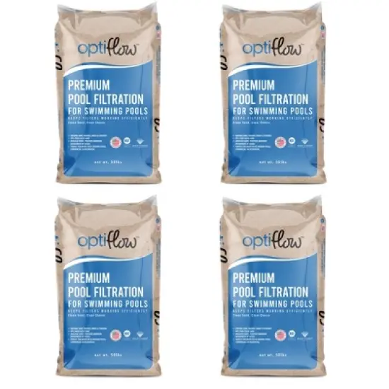 OptiFlow Premium Pool Filtration Angular Sand with Pure Silica Formula image {6}