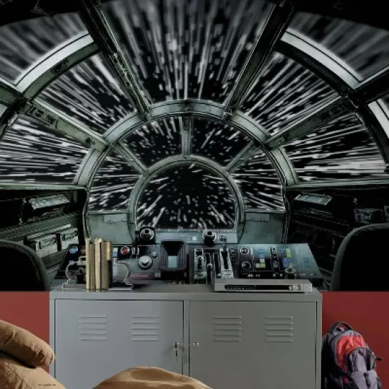 Star Wars Millennium Falcon Peel and Stick Wall Mural - RoomMates image {2}