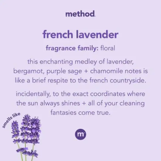Method French Lavender All Purpose Surface Cleaner Refill - 68 fl oz image {4}