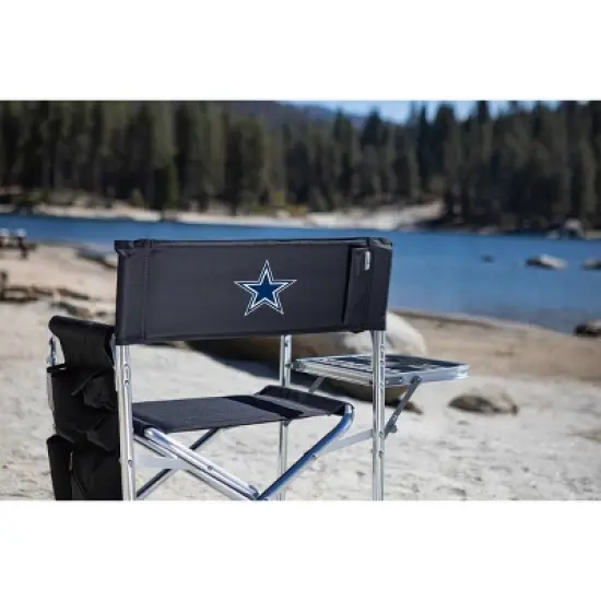 NFL Dallas Cowboys Portable Camp Chair with Table image {3}