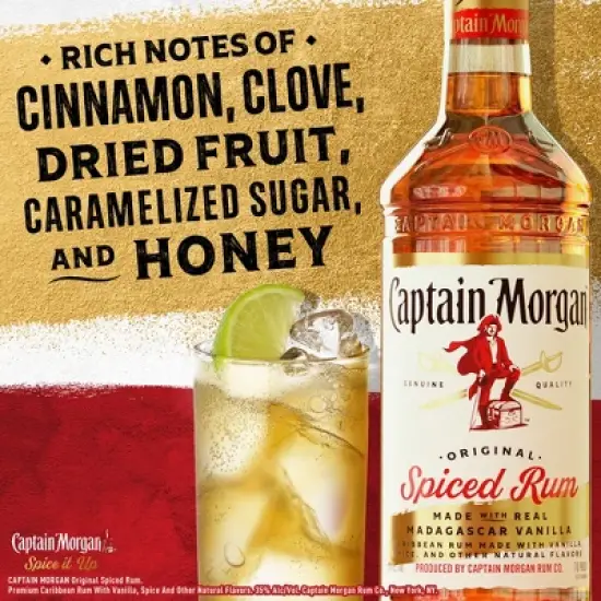 Captain Morgan Original Spiced Rum - 750ml Bottle image {1}