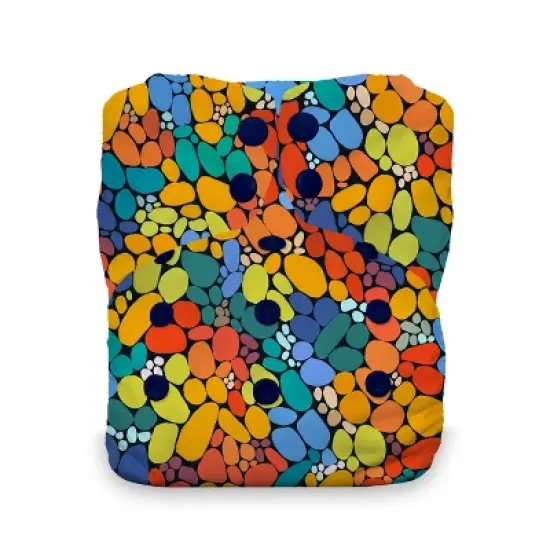 Thirsties | Natural One-Size All-in-One Snap Cloth Diaper Pack of 1 image {11}