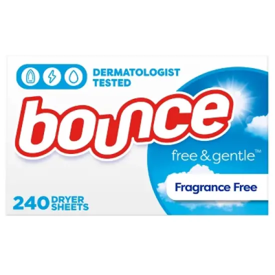 Bounce Fabric Softener Sheets - Free & Gentle - 240ct image {16}