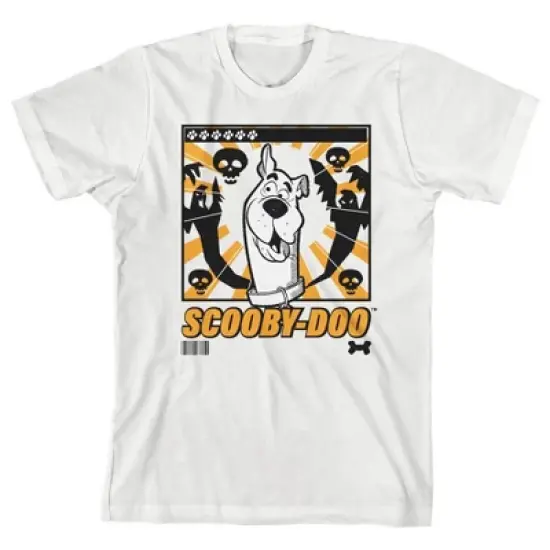 Scooby Doo Anime Style White T-Shirt Toddler Boy to Youth Boy image {3}