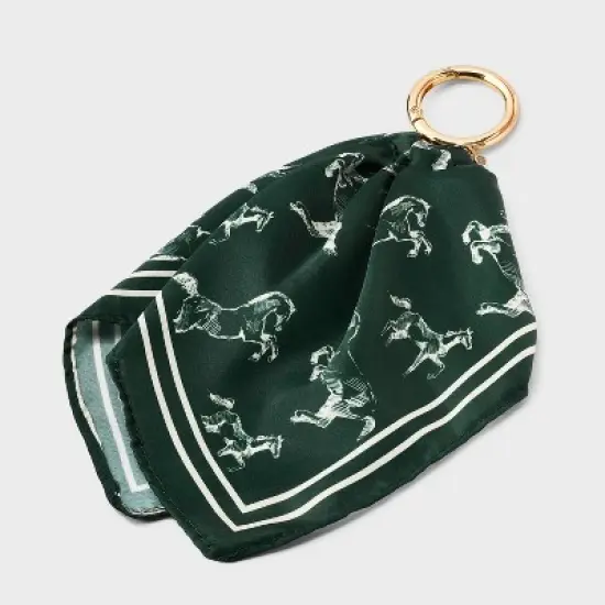 Horse Pattern Scarf Bag Charm - A New Day&trade; image {3}