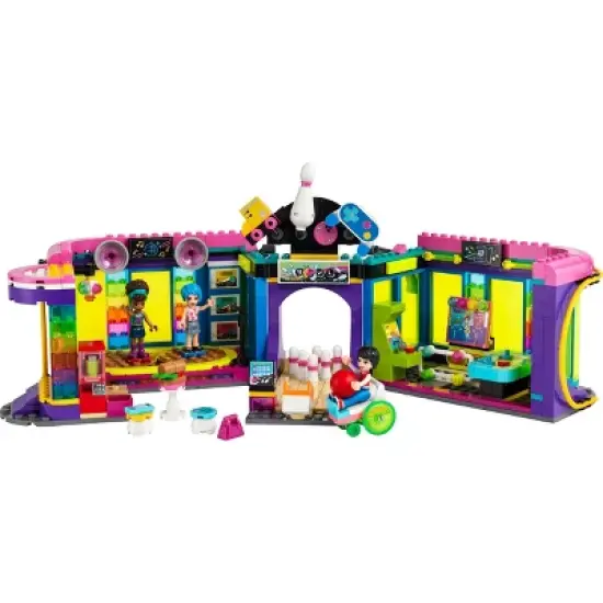 LEGO Friends Roller Disco Arcade Set with Andrea 41708 image {1}