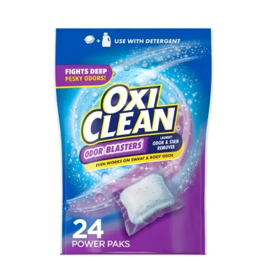 OxiClean Odor Blasters Laundry Stain Remover - 24ct image {10}