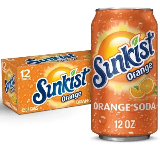 Sunkist Orange Soda - 12pk/12 fl oz Cans image {8}