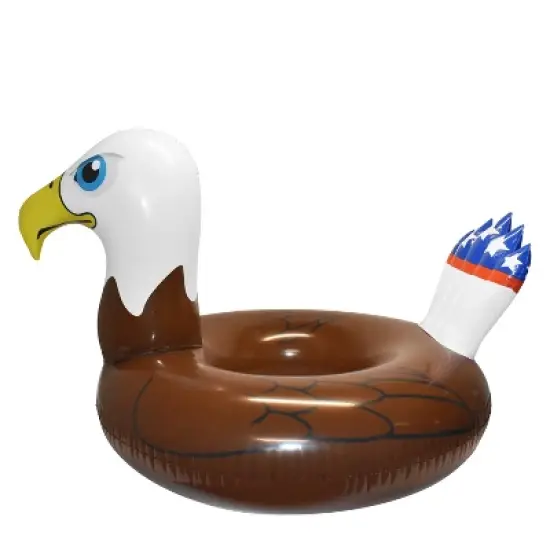 CocoNut Float Patriotic Bald Eagle Pool Float image {2}