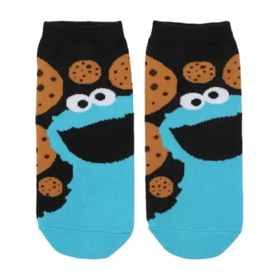 Sesame Street Character Art Women's 5-Pair Ankle Socks image {2}