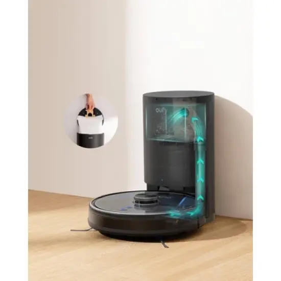eufy RoboVac LR30 Hybrid+ Laser Navigation with 3000 PA Suction Power and Auto Empty image {2}