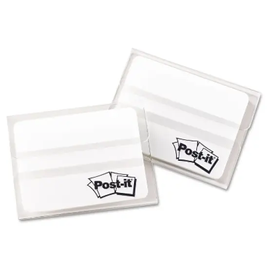 Post-it File Tabs 2 x 1 1/2 Lined White 50/Pack 686F50WH image {5}