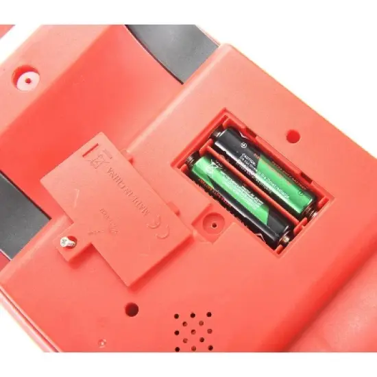 Link Worldwide Little Chef Breakfast Griddle Electric Kitchen Grill Pretend Food Playset - Red/Gray image {7}