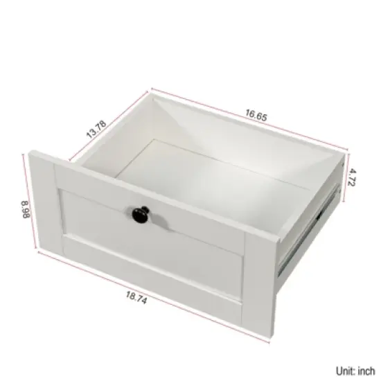 SKRAN 2-in-1 Coat Rack and NightstandWood Bedside/Entryway Storage Organizer with Drawer & Hooks,Freestanding Clothes Hanger for Bedroom,Hallway,White image {3}