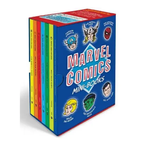 Marvel Comics Mini-Books Collectible Boxed Set - by  Marvel Marvel Entertainment (Hardcover) image {1}