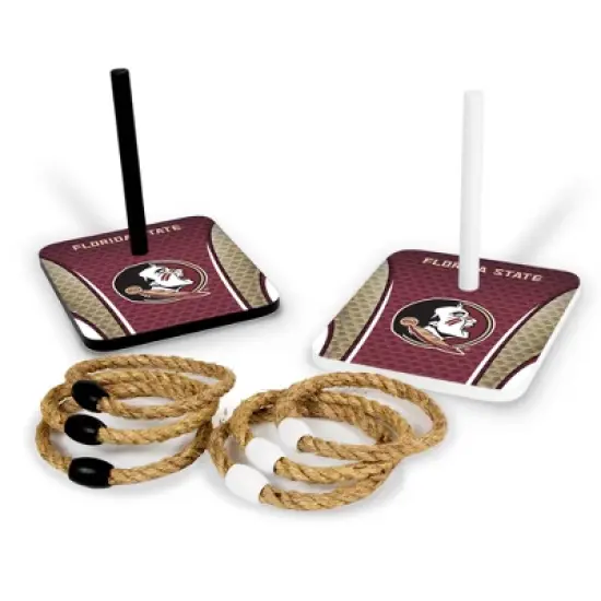 NCAA Florida State Seminoles Solid Wood Quoits Toss Game image {4}