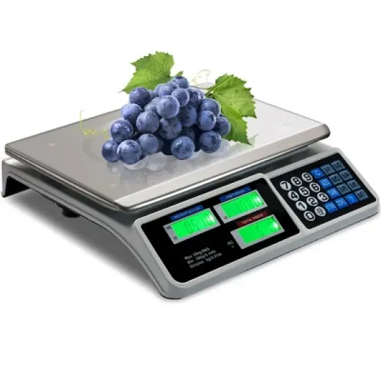 66Lbs Digital Weight Scale Price Computing Retail Count Scale Food Meat Scales image {9}