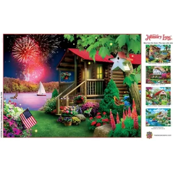 MasterPieces 300 Piece EZ Grip Jigsaw Puzzle - Summer Celebration - 18"x24" image {4}
