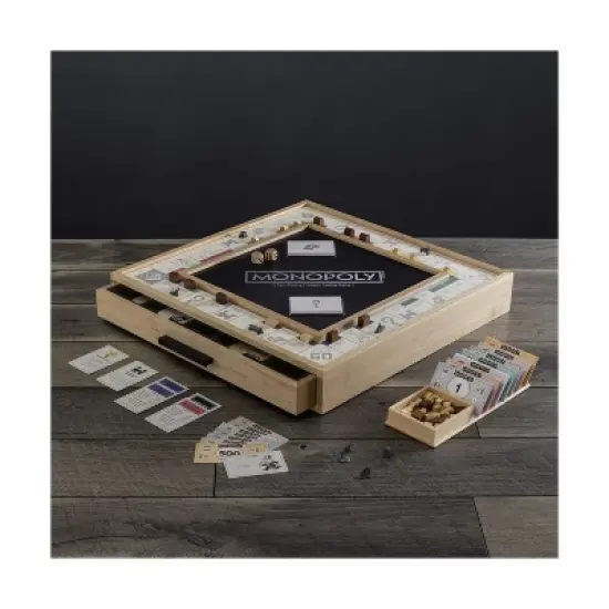 Monopoly (Luxe Maple) Board Game image {1}