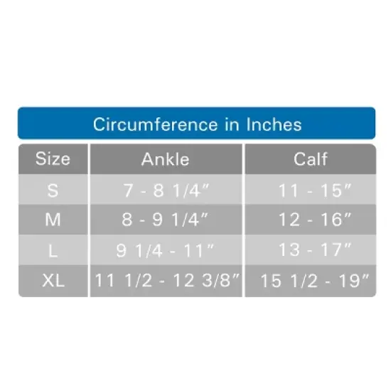 Zipper Compression Sock 20-30mmhg for Men and Women, X-Large image {5}