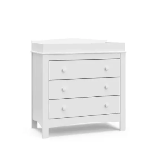Graco Noah 3-Drawer Dresser with Removable Changing Table Topper image {1}