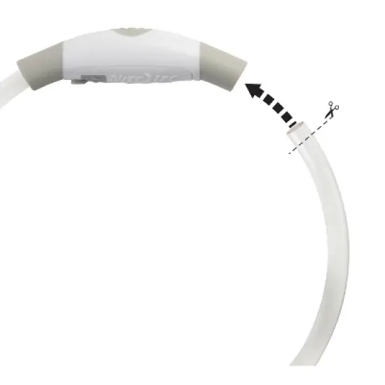 Nite Ize NiteMeow Rechargeable LED Safety Necklace - Cat Accessories - LED Glow Necklace for Dogs - Disc-O Select image {3}