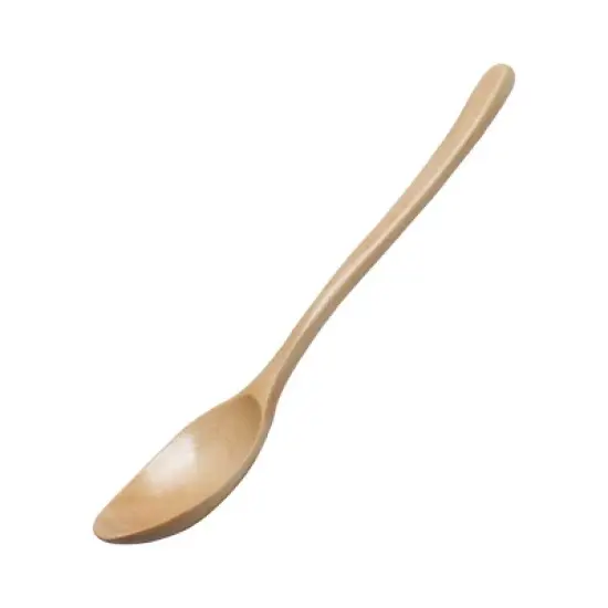 Unique Bargains Kitchen Wooden Soup Spoons for Eating Mixing Stirring Cooking 7.1" Long 1 Pc image {7}