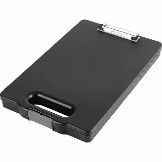 Business Source - Storage Clipboard - Storage for 200 Sheet - Black - 1 Each image {1}