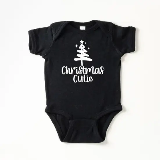 The Juniper Shop Christmas Cutie Tree Baby Bodysuit image {4}