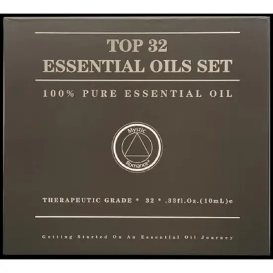 Di&rsquo;Aroma 32 Piece Essential Oil Gift Set with 0.33 Fl Oz Bottles &ndash; 100% Pure Aromatherapy Oils Collection for Diffusers, Humidifiers & Relaxation image {2}