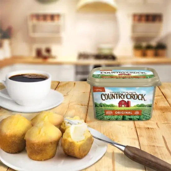 Country Crock Original Vegetable Oil Spreadable Tub - 45oz image {2}