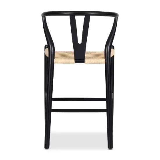 Jameson Weave Counter Height Barstool - Poly & Bark image {4}