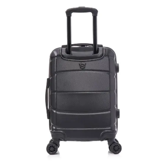 DUKAP Sense Lightweight Hardside Carry On Spinner Suitcase - Black image {5}
