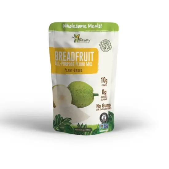 Amasar All-Purpose Breadfruit Baking Mix, Gluten Free Made with Breadfruit & Cassava Flour, 9g of Fiber per Serving, 24 Oz image {7}