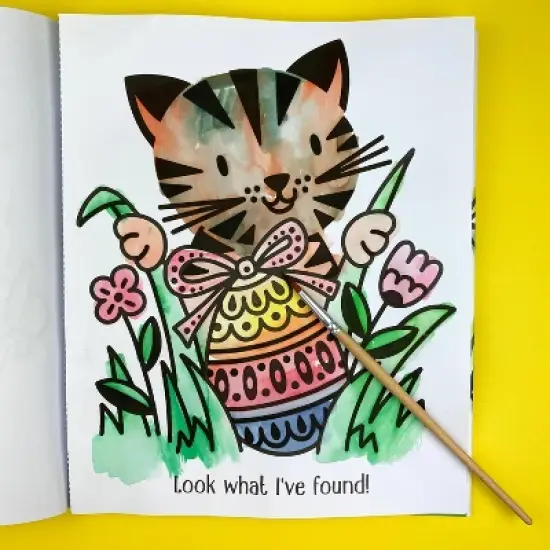 First Magic Painting Easter Eggs - by  Abigail Wheatley (Paperback) image {1}