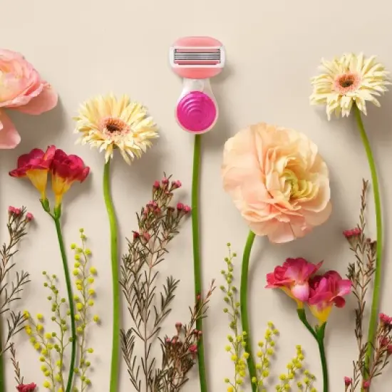 Rifle Paper Co. + Venus ComfortGlide Women's Travel Razor, 1 Razor Blade Refill and Travel Case image {2}