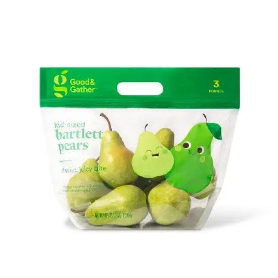 Kid-Sized Bartlett Pears - 3lb Bag - Good & Gather&trade; image {4}