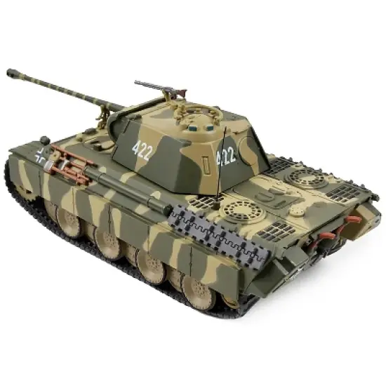 German Sd. Kfz. 171 PzKpfw V Panther Ausf. A Medium Tank w/Side Armor Panels #422 1/43 Diecast Model by AFVs of WWII image {3}