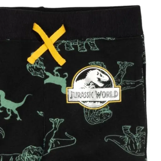 Jurassic World Dinosaur T-Rex Girls Fleece Pullover Hoodie and Set Little Kid to Big Kid image {6}